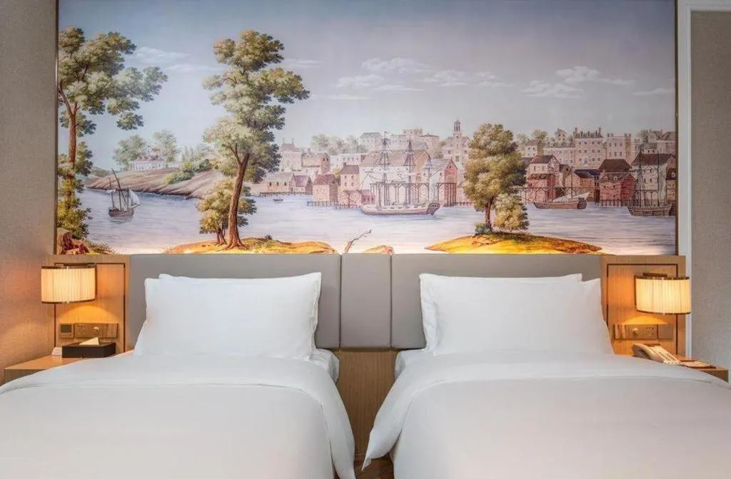 Bed in Vienna Hotel Hangzhou East Railway Station West Square