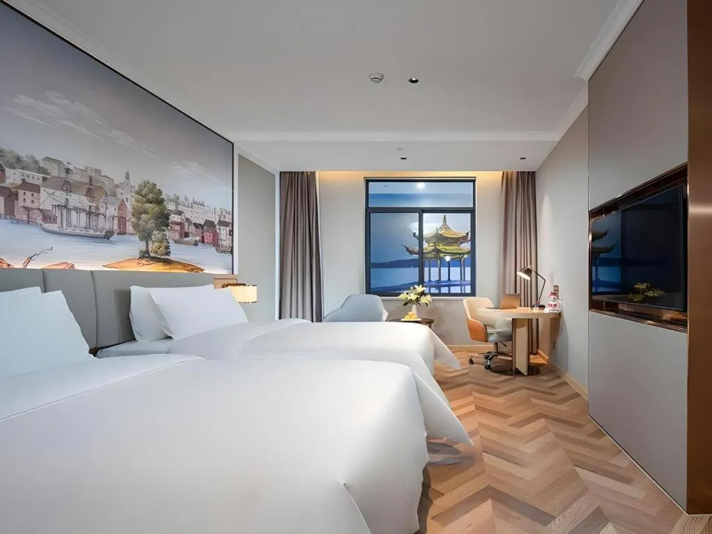 Bed in Vienna Hotel Hangzhou East Railway Station West Square