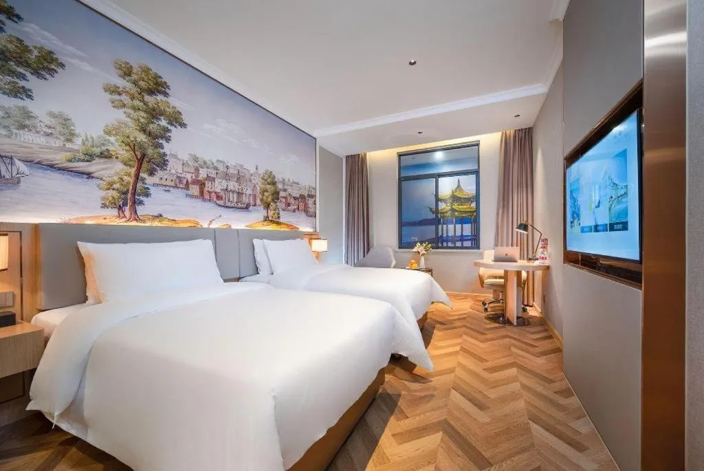 Bed in Vienna Hotel Hangzhou East Railway Station West Square
