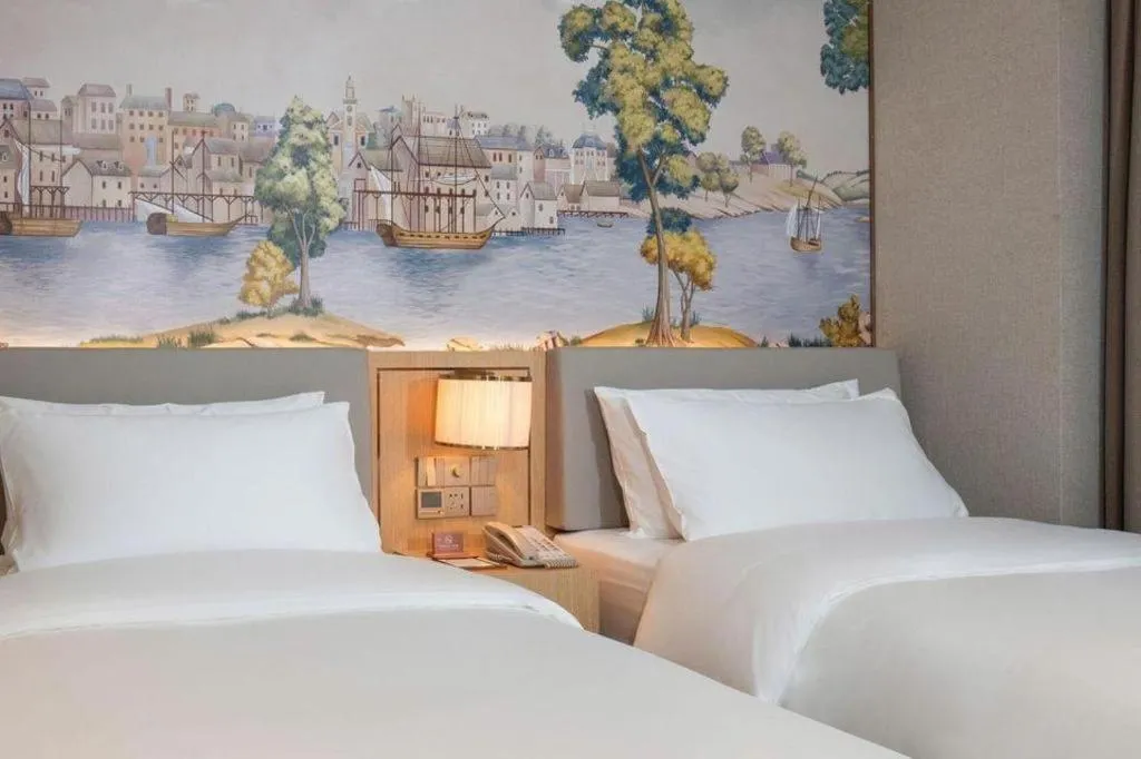 Bed in Vienna Hotel Hangzhou East Railway Station West Square