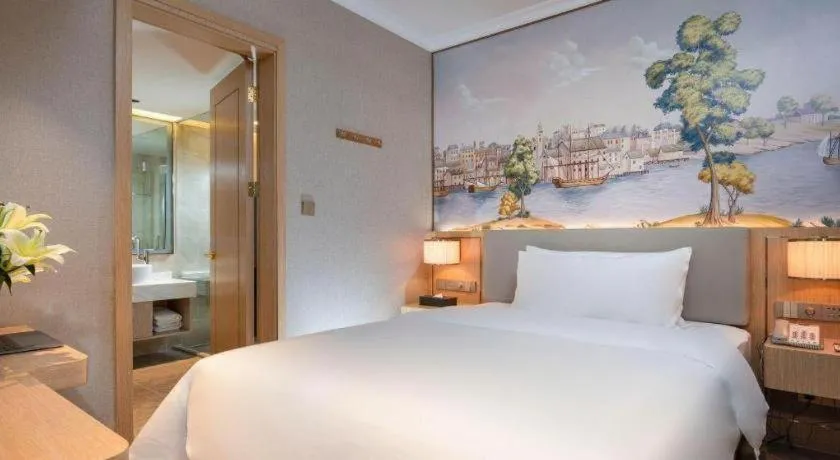 Bed in Vienna Hotel Hangzhou East Railway Station West Square