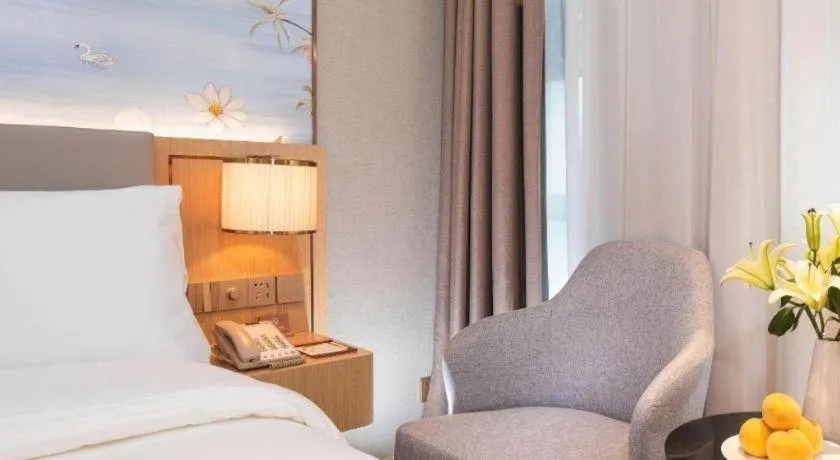 Bed in Vienna Hotel Hangzhou East Railway Station West Square