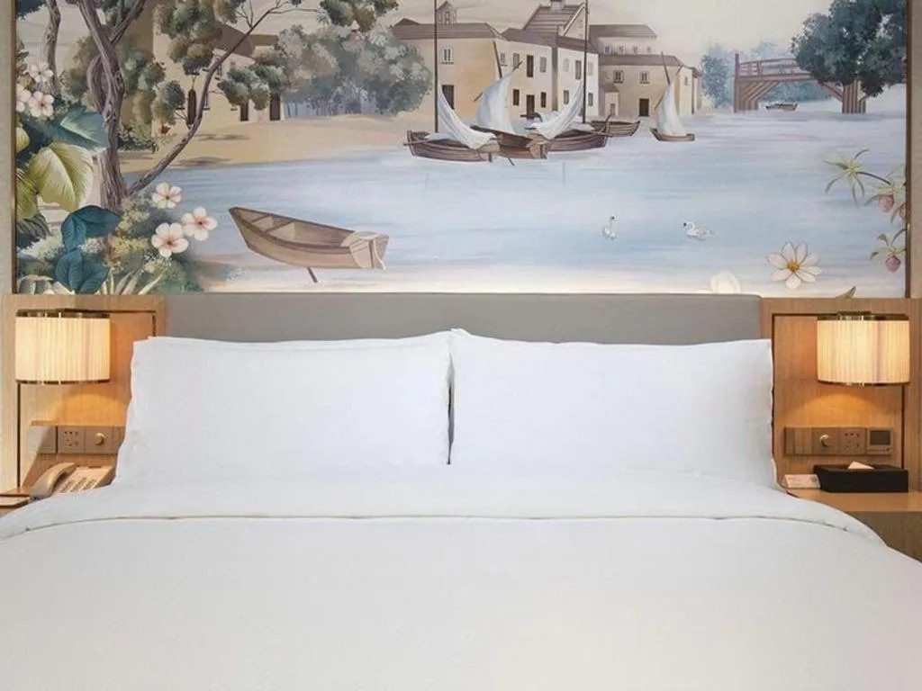 Bed in Vienna Hotel Hangzhou East Railway Station West Square