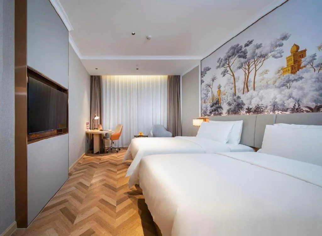 Bed in Vienna Hotel Hangzhou East Railway Station West Square