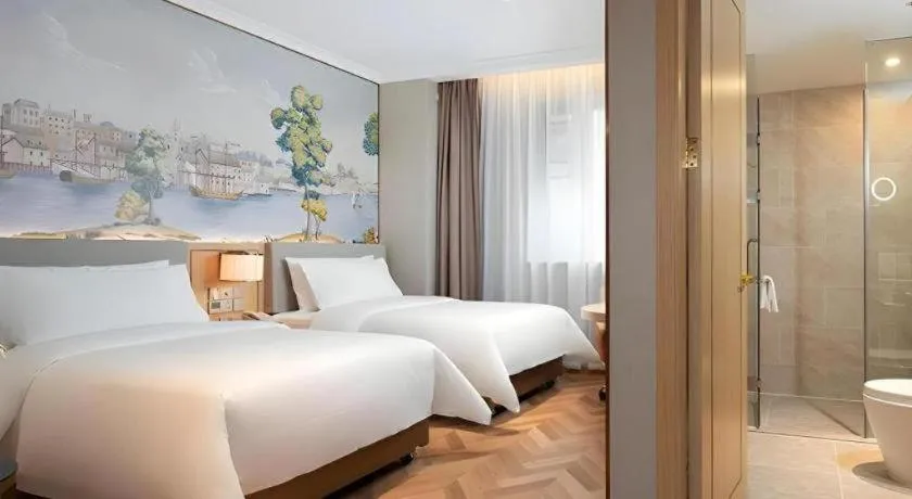 Bed in Vienna Hotel Hangzhou East Railway Station West Square