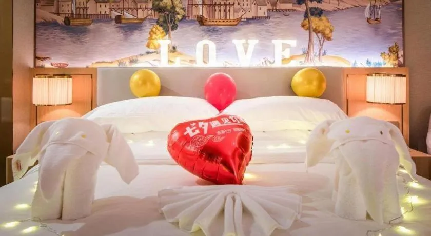 Bed in Vienna Hotel Hangzhou East Railway Station West Square