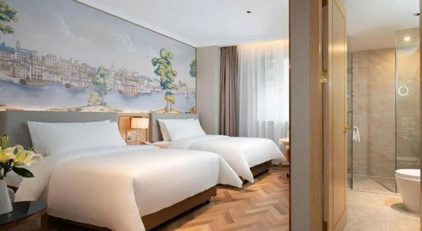 Bed in Vienna Hotel Hangzhou East Railway Station West Square