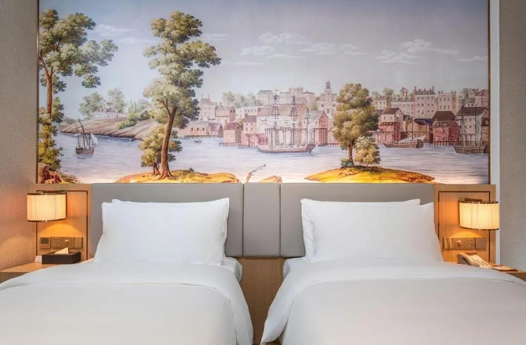 Bed in Vienna Hotel Hangzhou East Railway Station West Square