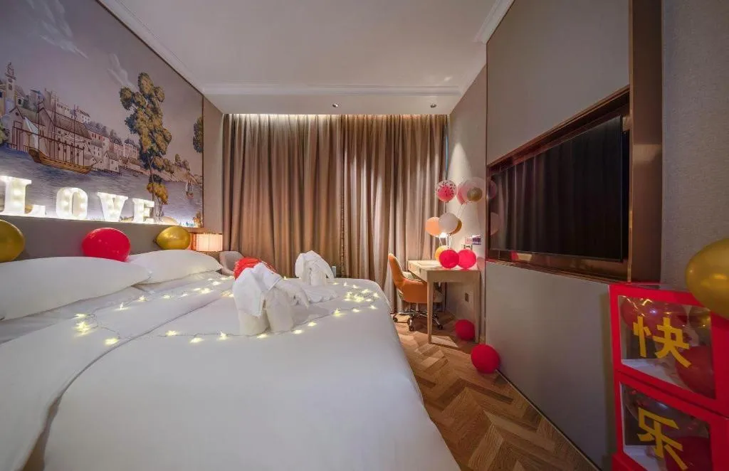 Bed in Vienna Hotel Hangzhou East Railway Station West Square