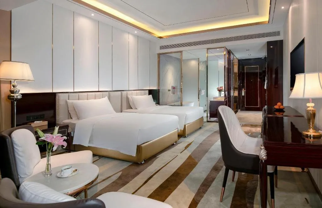 Bed in Venus Resort and Restaurant Changsha Songya Lake Weilai Mancheng