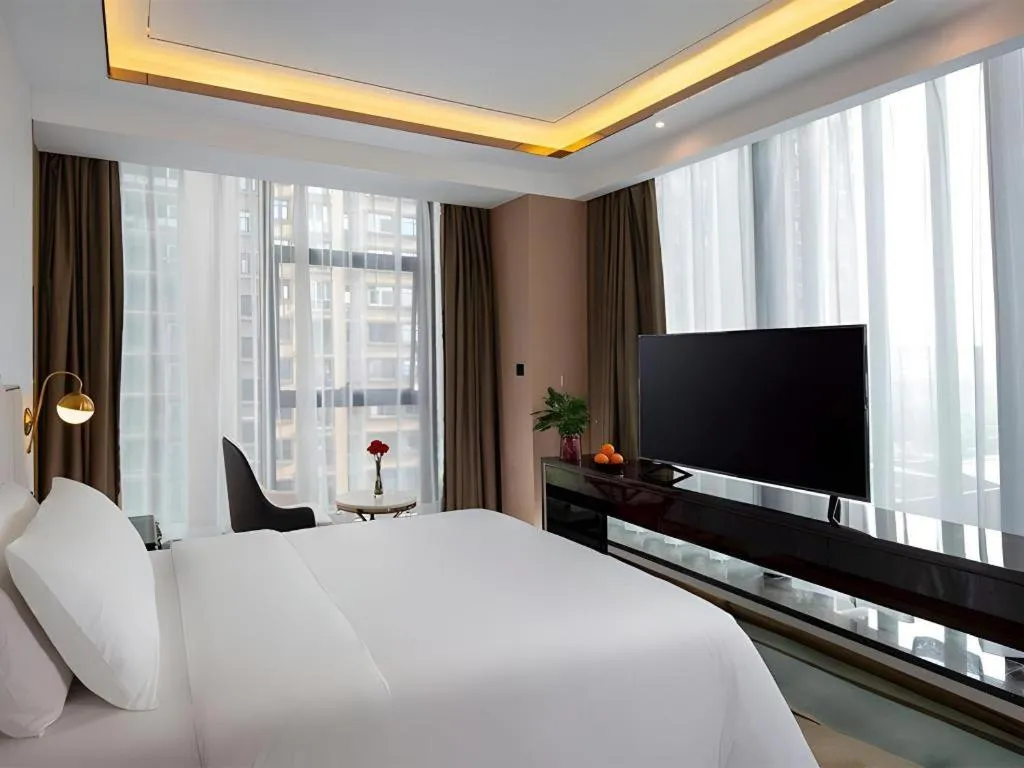 Bed in Venus Resort and Restaurant Changsha Songya Lake Weilai Mancheng