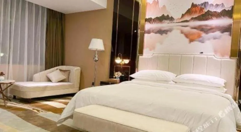 Bed in Venus Resort and Restaurant Changsha Songya Lake Weilai Mancheng