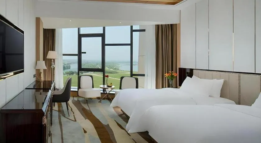 Bed in Venus Resort and Restaurant Changsha Songya Lake Weilai Mancheng