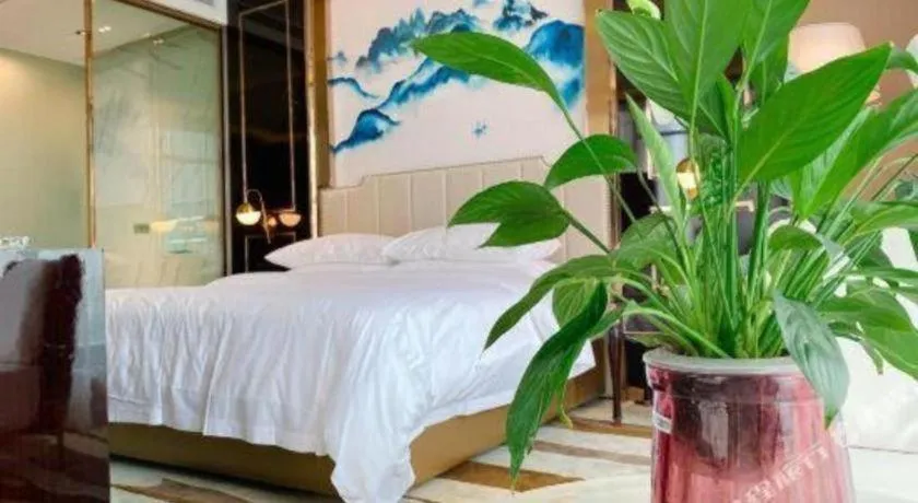 Bed in Venus Resort and Restaurant Changsha Songya Lake Weilai Mancheng