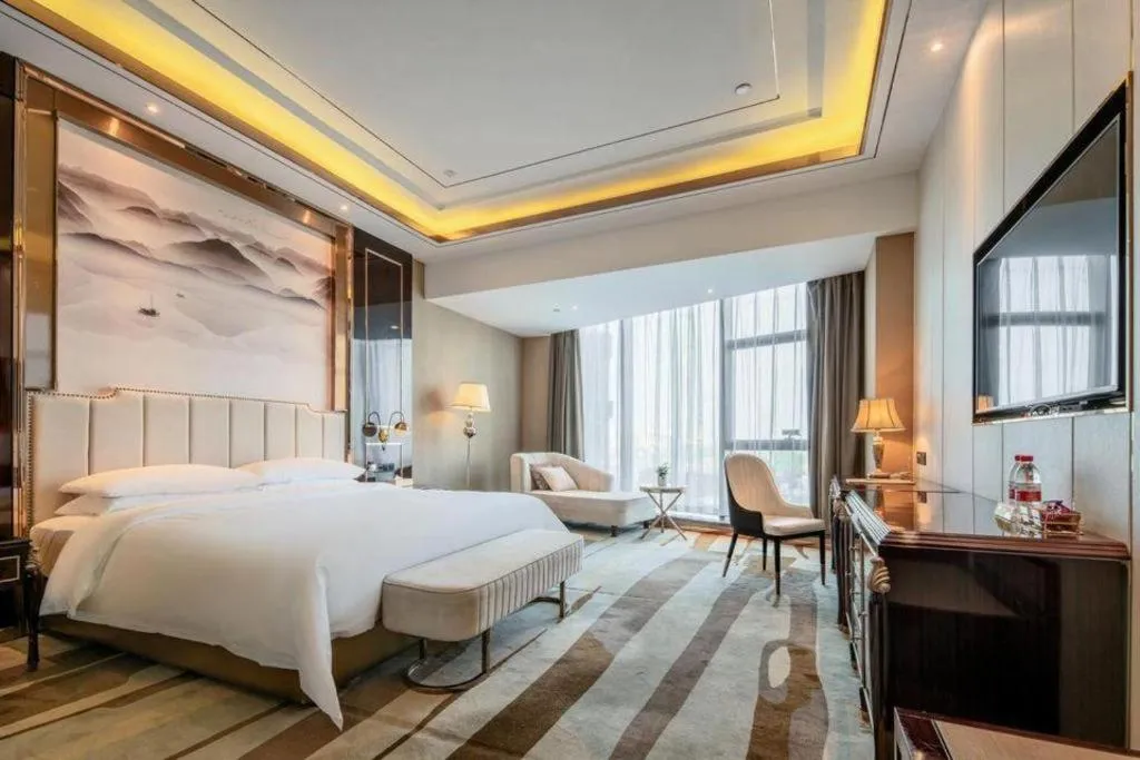 Bed in Venus Resort and Restaurant Changsha Songya Lake Weilai Mancheng