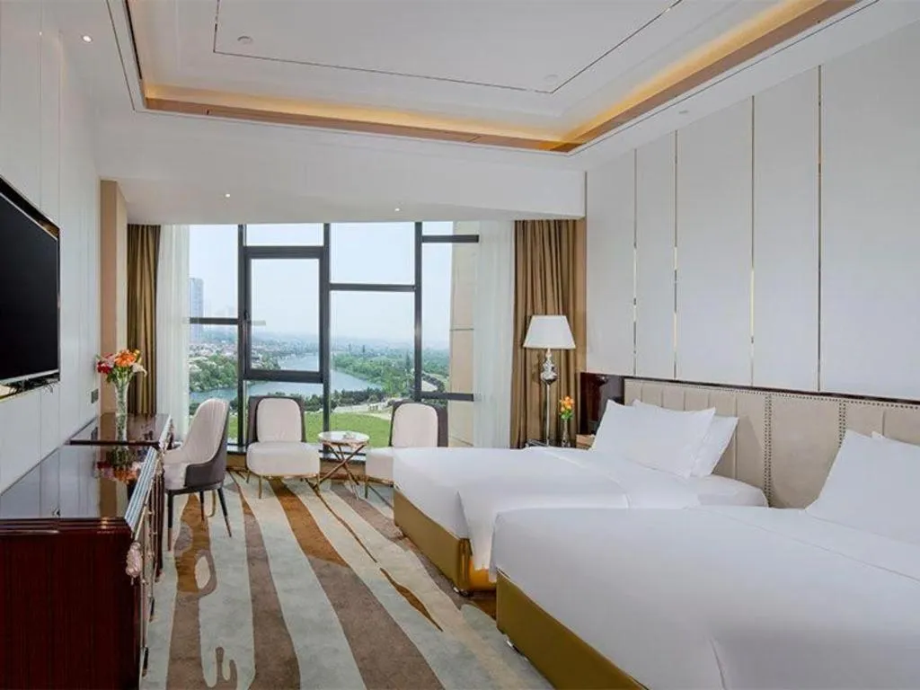 Bed in Venus Resort and Restaurant Changsha Songya Lake Weilai Mancheng