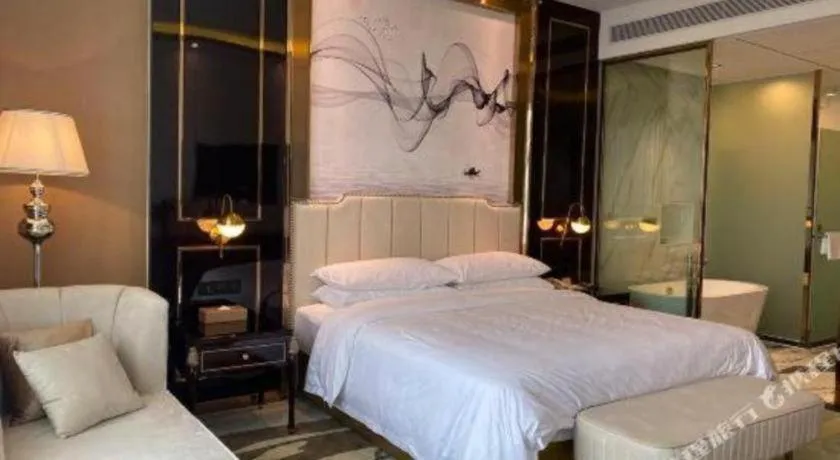 Bed in Venus Resort and Restaurant Changsha Songya Lake Weilai Mancheng