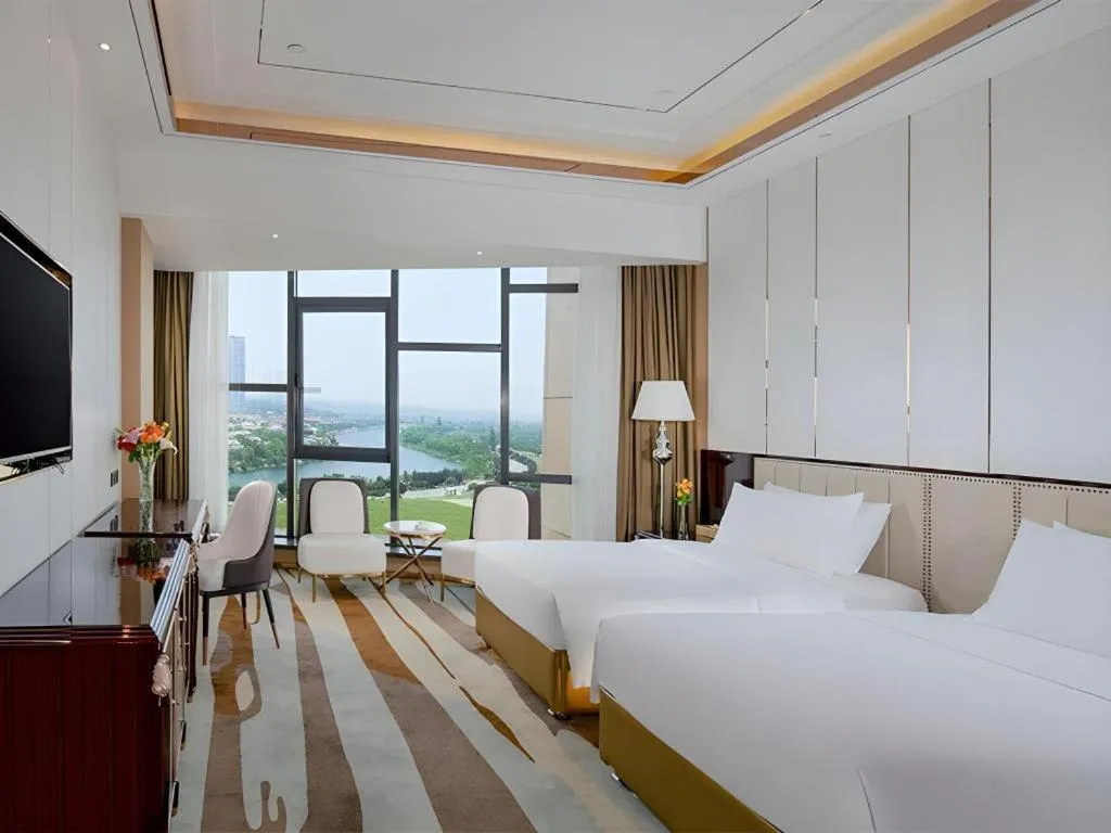Bed in Venus Resort and Restaurant Changsha Songya Lake Weilai Mancheng