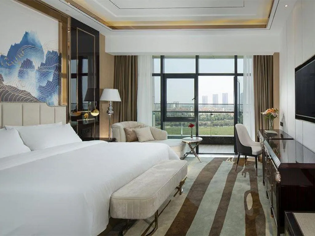 Bed in Venus Resort and Restaurant Changsha Songya Lake Weilai Mancheng