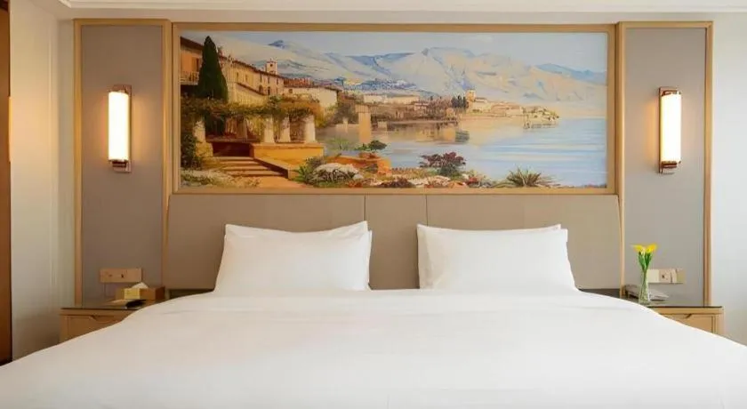 Bed in Vienna Hotel Guangdong Shantou Chaoyang Heping