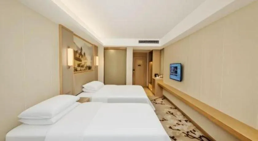Bed in Vienna Hotel Guangdong Shantou Chaoyang Heping
