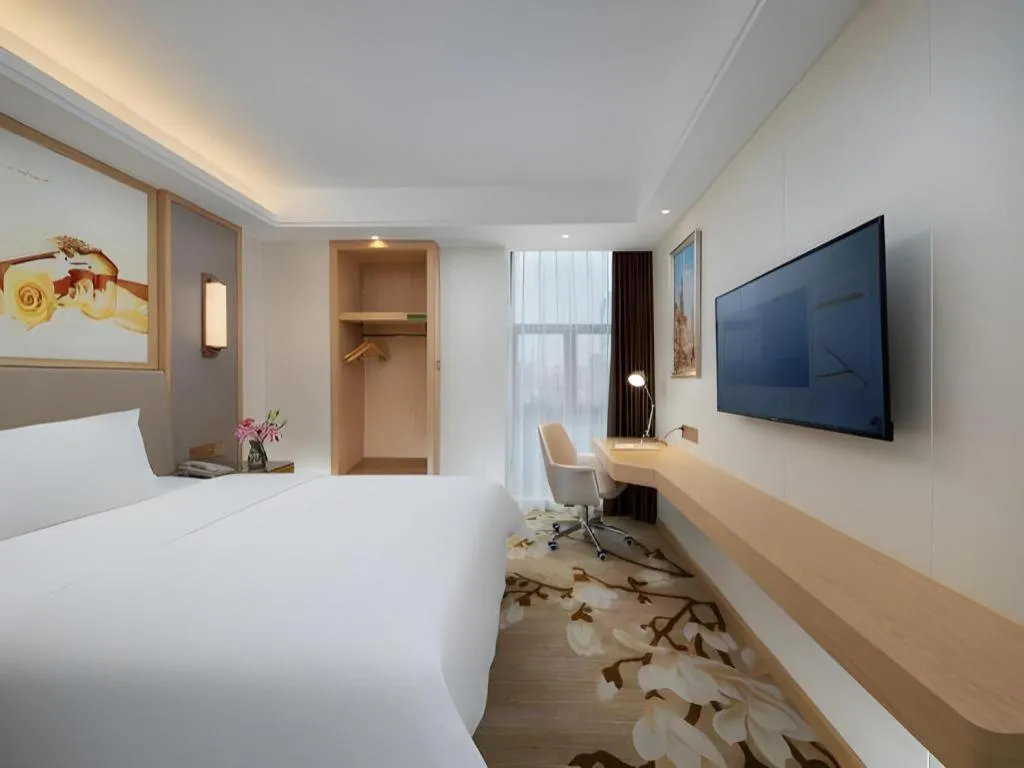 Bed in Vienna Hotel Guangdong Shantou Chaoyang Heping