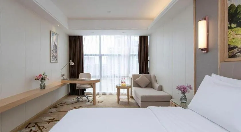 Bed in Vienna Hotel Guangdong Shantou Chaoyang Heping