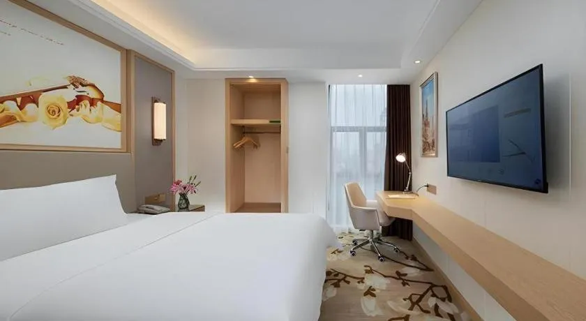 Bed in Vienna Hotel Guangdong Shantou Chaoyang Heping