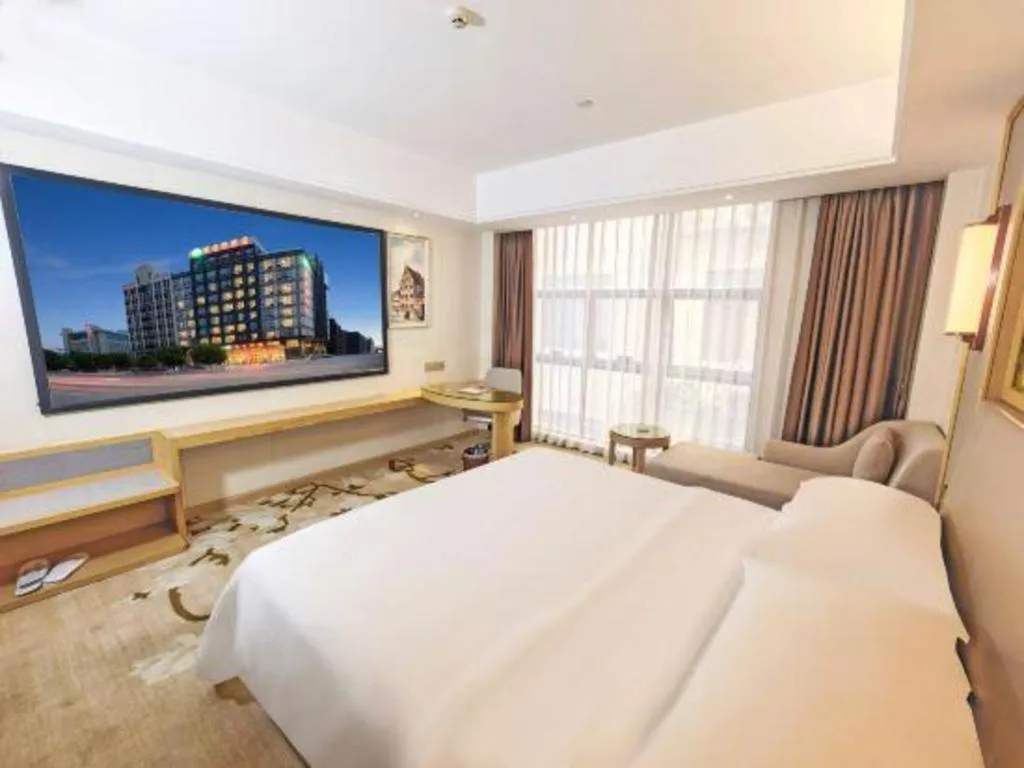 Bed in Vienna Hotel Guangdong Shantou Chaoyang Heping