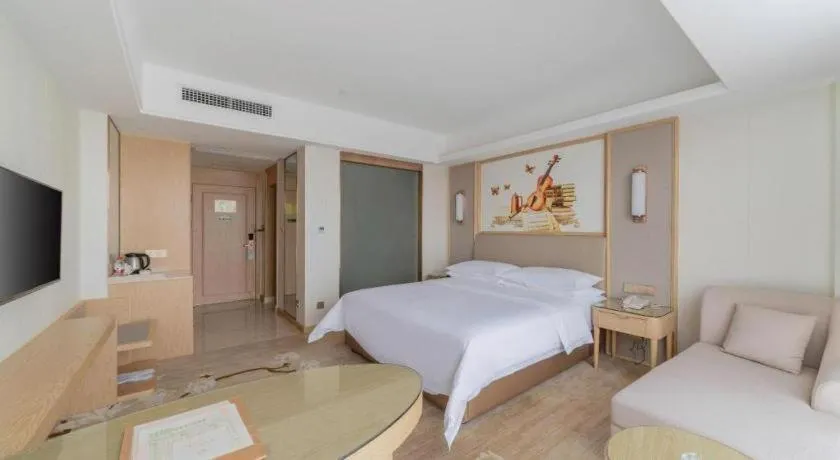 Bed in Vienna Hotel Guangdong Shantou Chaoyang Heping