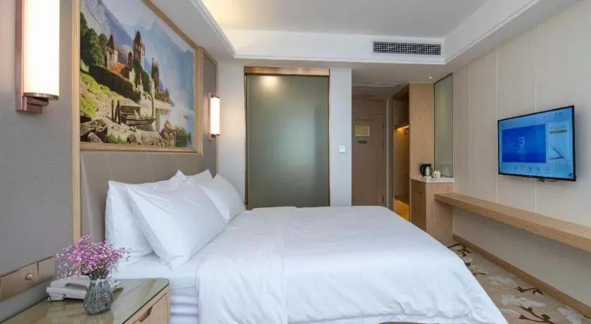 Bed in Vienna Hotel Guangdong Shantou Chaoyang Heping