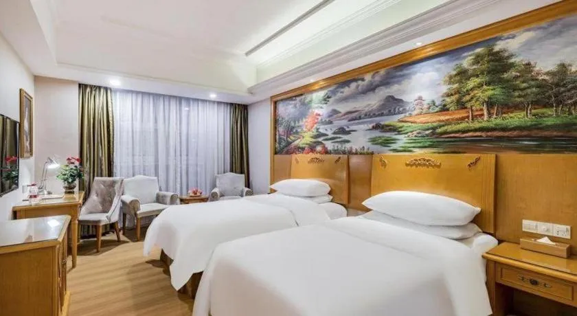 Bed in Vienna Hotel Tianjin Zhongbei Town