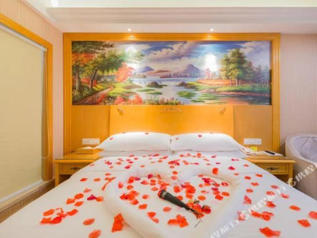 Bed in Vienna Hotel Tianjin Zhongbei Town