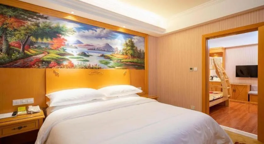 Bed in Vienna Hotel Tianjin Zhongbei Town
