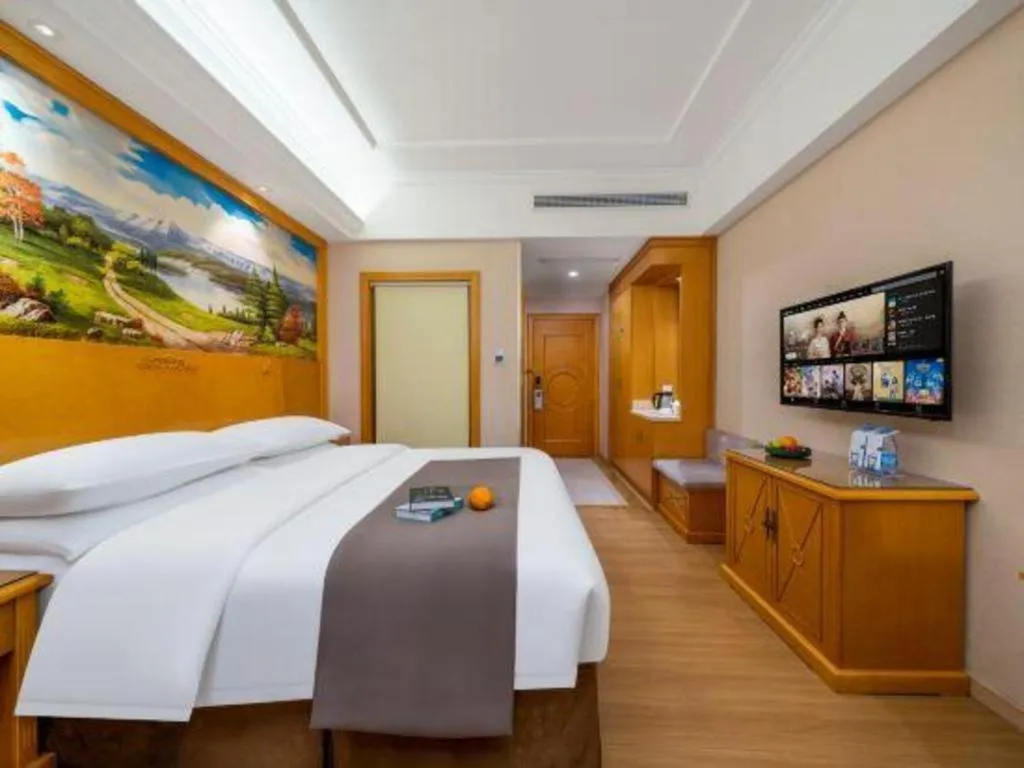 Bed in Vienna Hotel Tianjin Zhongbei Town