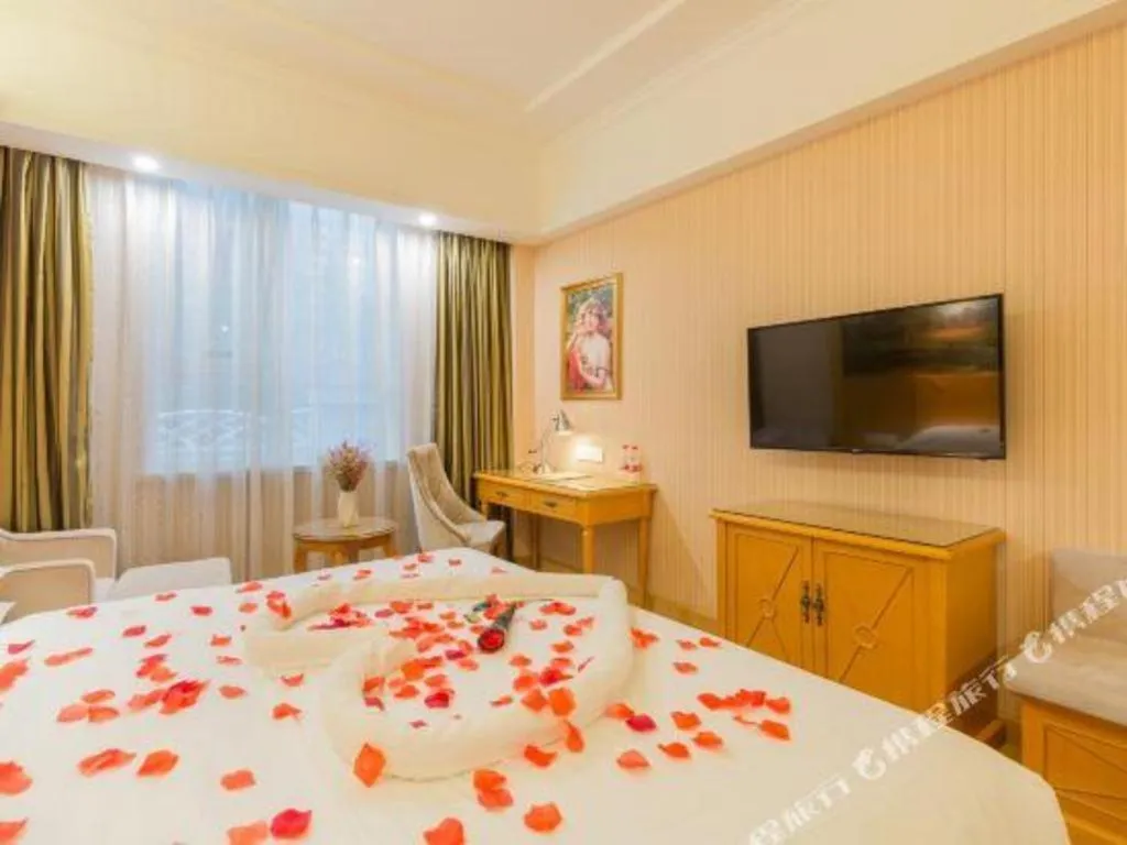 Bed in Vienna Hotel Tianjin Zhongbei Town