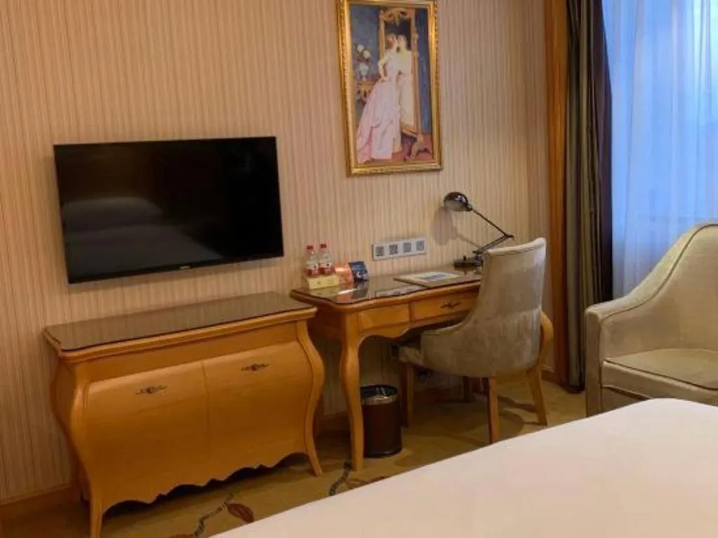 Bed in Vienna Hotel Wuhan Hankou North Avenue Sijimei Farmers Market