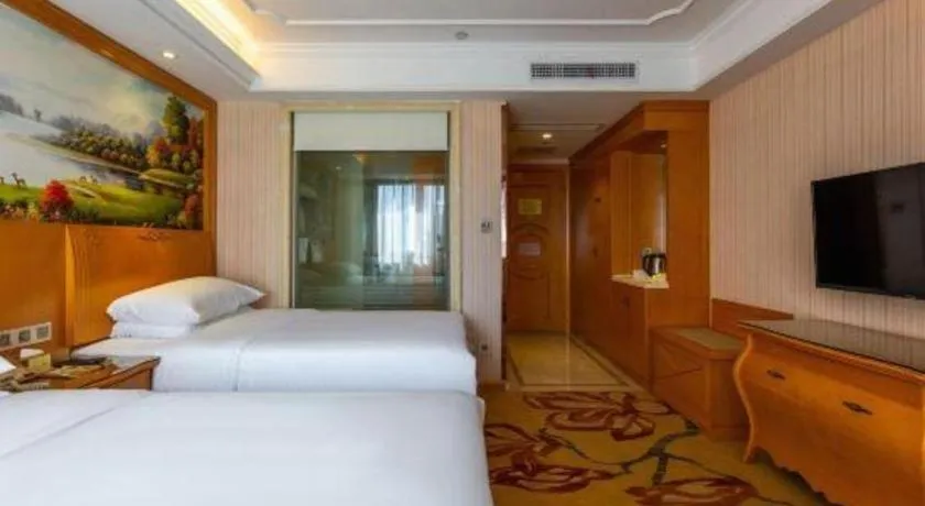 Bed in Vienna Hotel Wuhan Hankou North Avenue Sijimei Farmers Market