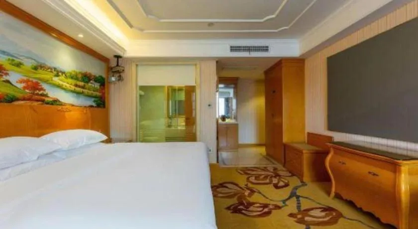 Bed in Vienna Hotel Wuhan Hankou North Avenue Sijimei Farmers Market