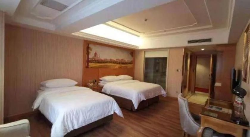 Bed in Vienna Hotel Wuhan Hankou North Avenue Sijimei Farmers Market