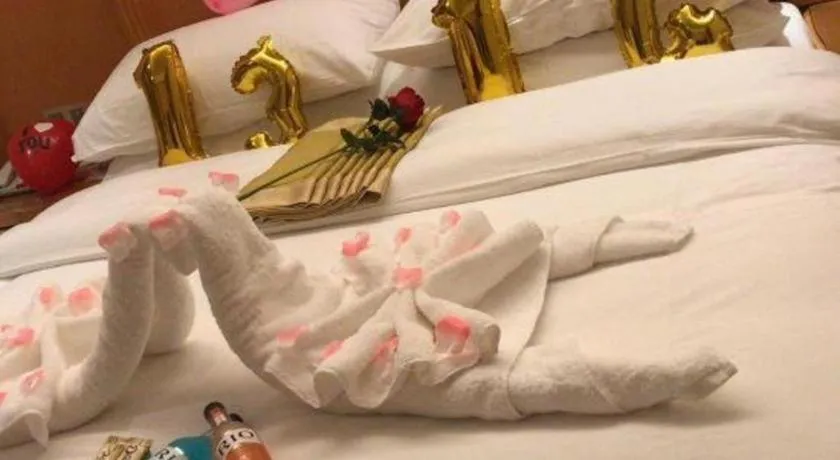 Bed in Vienna Hotel Wuhan Hankou North Avenue Sijimei Farmers Market