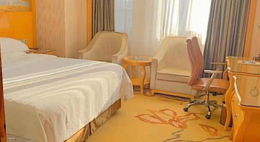 Bed in Vienna Hotel Wuhan Hankou North Avenue Sijimei Farmers Market