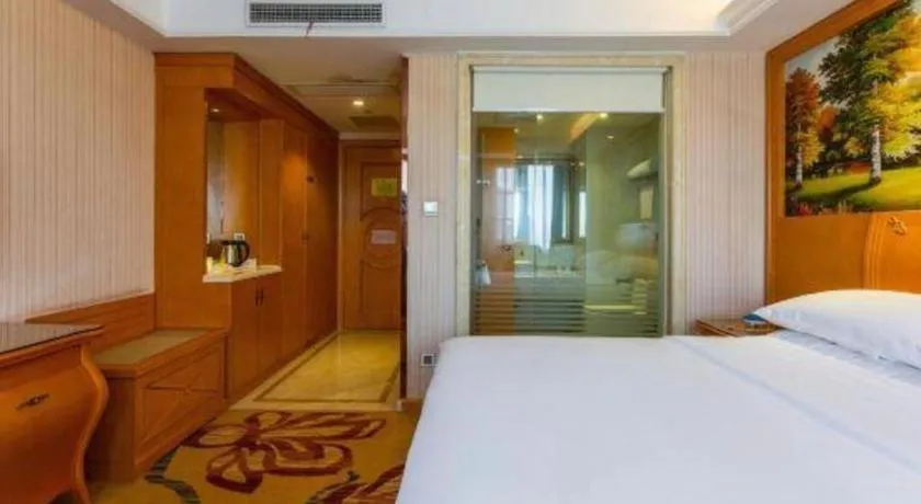 Bed in Vienna Hotel Wuhan Hankou North Avenue Sijimei Farmers Market