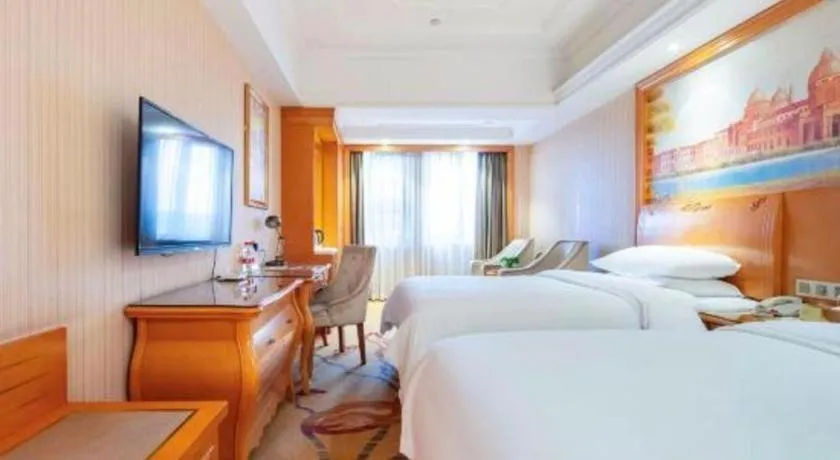 Bed in Vienna Hotel Wuhan Hankou North Avenue Sijimei Farmers Market