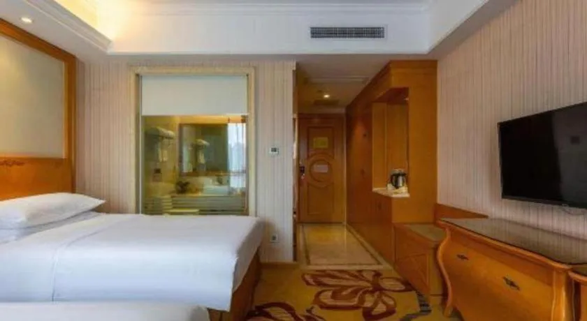 Bed in Vienna Hotel Wuhan Hankou North Avenue Sijimei Farmers Market