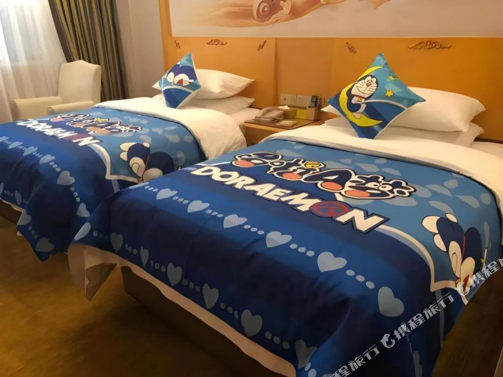 Bed in Vienna Hotel Guangdong Shaoguan Ruyuan Yao Cultural Square