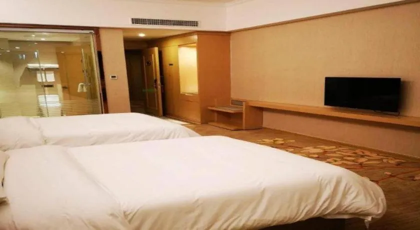 Bed in Vienna Hotel Anhui Taihe Baitai Xingma International