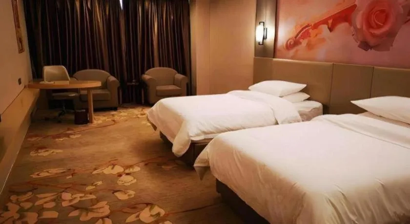 Bed in Vienna Hotel Anhui Taihe Baitai Xingma International