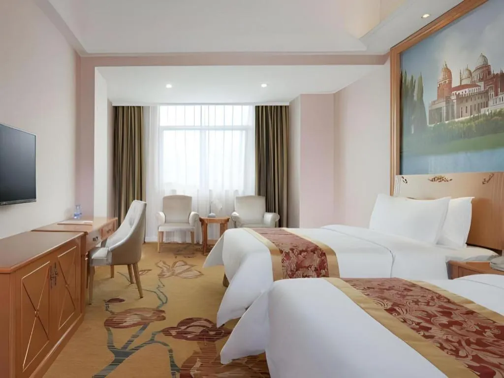 Bed in Vienna Hotel Guangdong Boluo Fu Mountain Scenic Spot