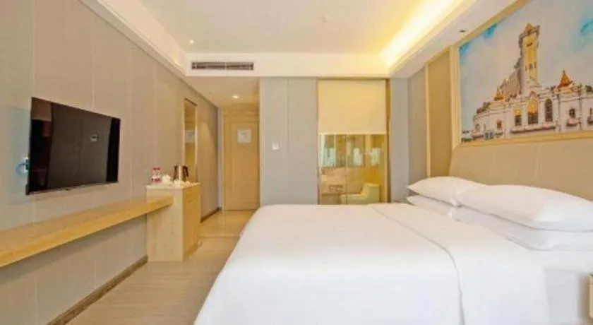 Bed in Vienna Hotel Zhuhai Huafashangdu Nanping Science Industrial Park